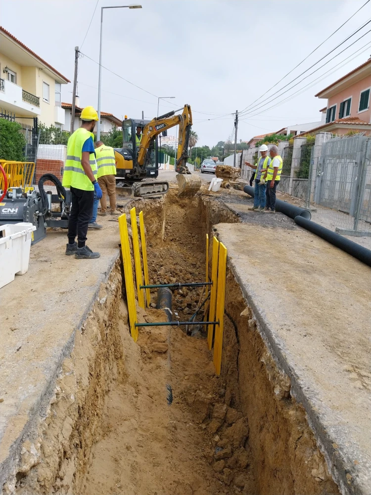 Remodelação e Ampliação da Rede de Abastecimento de Águas e Saneamento na Parede